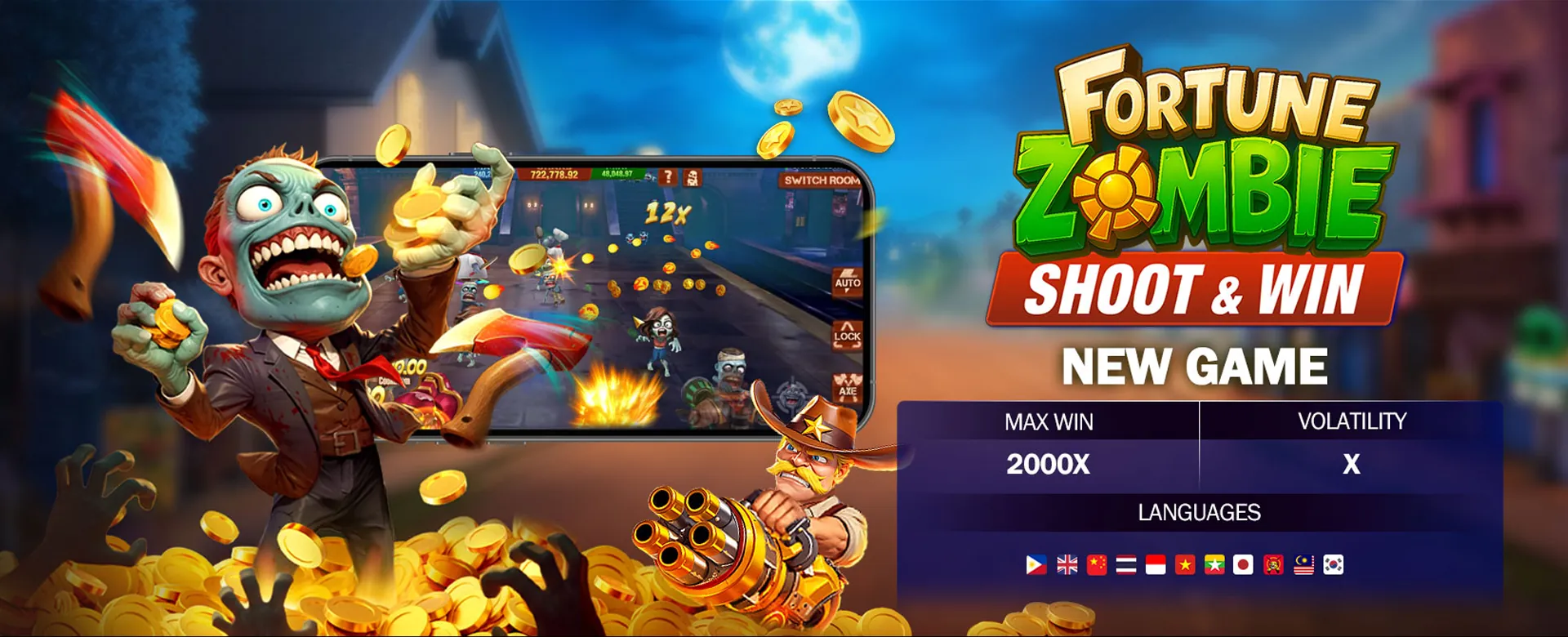 Jili168 online casino platform with golden theme and vibrant graphics for new players