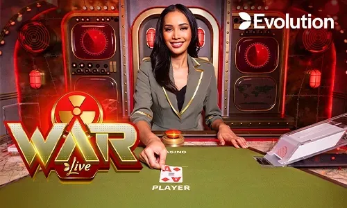 Online Poker Table with cards